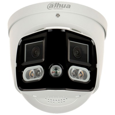 IP-видеокамера 2*4Мп Dahua DH-IPC-PDW3849-A180-AS-PV (2.8 мм) с двойным объективом и подсветкой